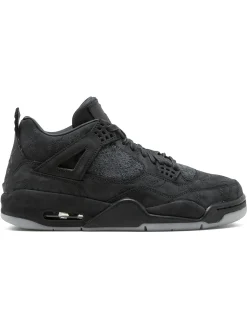 x Kaws Air Jordan 4 Retro "Black" sneakers