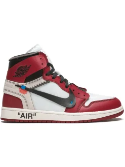 x Off-White The 10: Air Jordan 1 "Chicago" sneakers Red