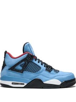 x Travis Scott Air Jordan 4 Retro "Cactus Jack" sneakers Blue