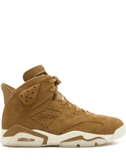 Air Jordan 6 Retro "Golden Harvest/Wheat" sneakers Brown