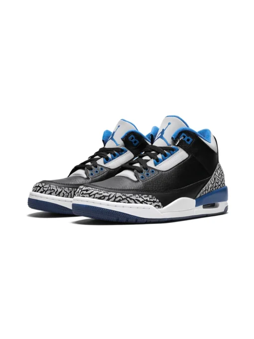 Air Jordan 3 Retro &apos;&apos;Sport Blue&apos;&apos; sneakers Black -JDAN Sport 13157804 14625098 1000