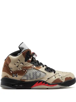 Air Jordan 5 Retro Supreme "Camo" sneakers Neutrals