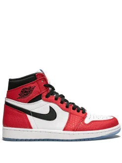 x Spider-Man Air Jordan 1 Retro High OG "Origin Story" sneakers Red