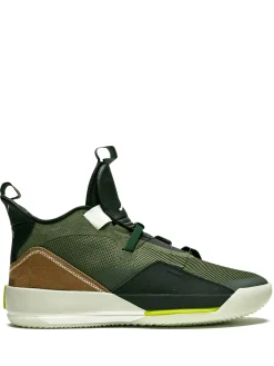 x Travis Scott Air Jordan 33 NRG sneakers Green
