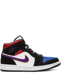 Air Jordan 1 Mid "Lakers Top 3" sneakers White