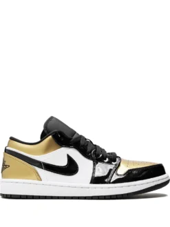 Air Jordan 1 Low "Gold Toe" sneakers Black