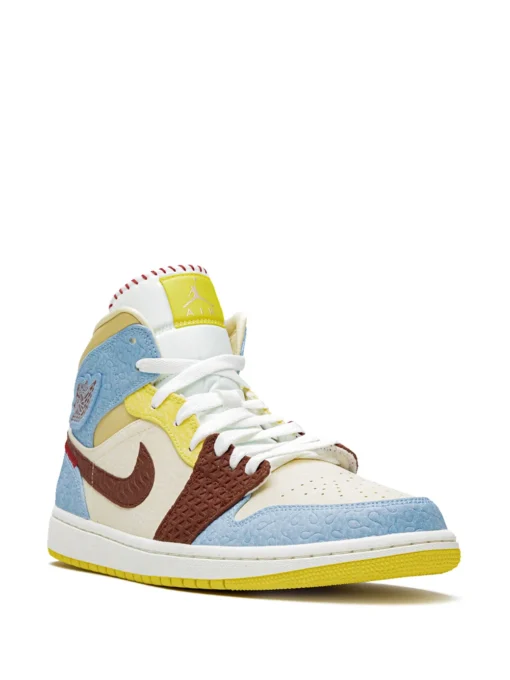 x Maison Chateau Rouge Air Jordan 1 Mid SE "Fearless" sneakers Blue -JDAN Sport 14806185 24176344 1000