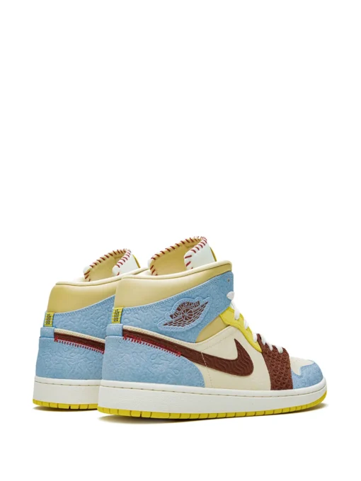 x Maison Chateau Rouge Air Jordan 1 Mid SE "Fearless" sneakers Blue -JDAN Sport 14806185 24176345 1000