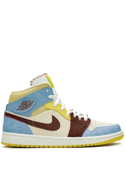 x Maison Chateau Rouge Air Jordan 1 Mid SE "Fearless" sneakers Blue