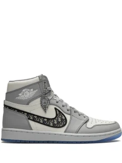 x Dior Air Jordan 1 Retro High sneakers White
