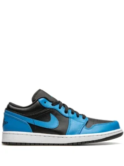 Air Jordan 1 Low "Laser Blue" sneakers Black