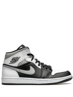 Air Jordan 1 Mid "White Shadow" sneakers Black