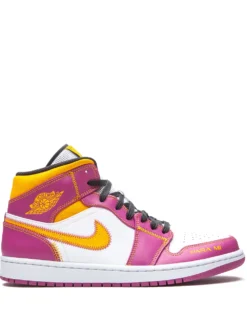 Air Jordan 1 Mid "Dia De Los Muertos" sneakers Pink