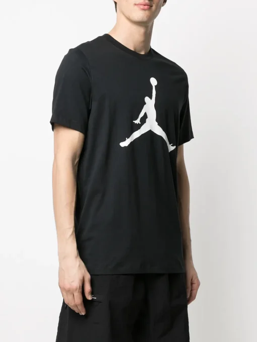 Air Jordan logo-print cotton t-shirt Black -JDAN Sport 16327885 31311951 1000