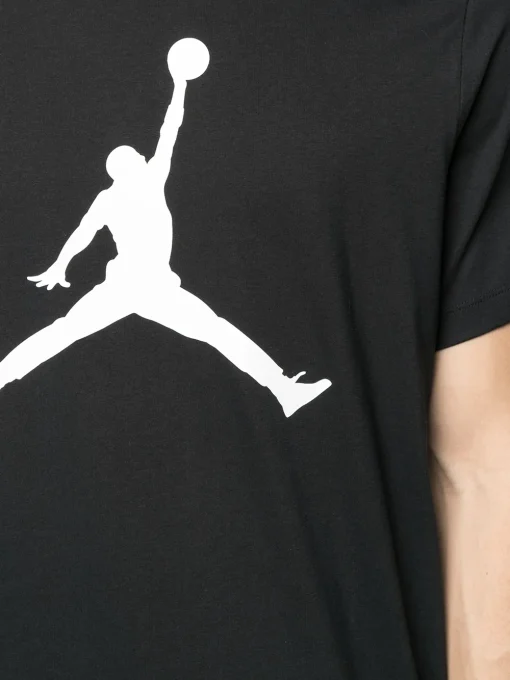 Air Jordan logo-print cotton t-shirt Black -JDAN Sport 16327885 31311953 1000