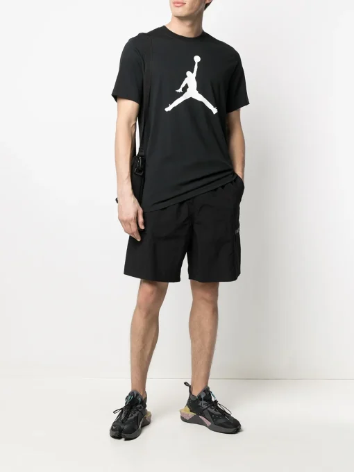 Air Jordan logo-print cotton t-shirt Black -JDAN Sport 16327885 31315569 1000