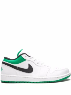 Air Jordan 1 Low "White/Lucky Green" sneakers
