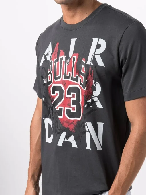 Jordan graphic-print short-sleeve T-shirt Grey -JDAN Sport 16909743 33830623 1000