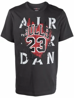Jordan graphic-print short-sleeve T-shirt Grey