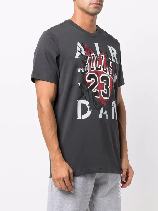 Jordan graphic-print short-sleeve T-shirt Grey -JDAN Sport 16909743 33831743 1000