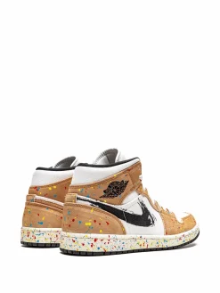 Air Jordan 1 Mid SE "Brushstroke" sneakers Brown -JDAN Sport 17222003 35022554 1000