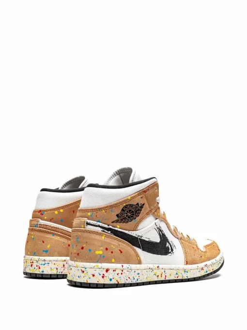 Air Jordan 1 Mid SE "Brushstroke" sneakers Brown -JDAN Sport 17222003 35022554 1000