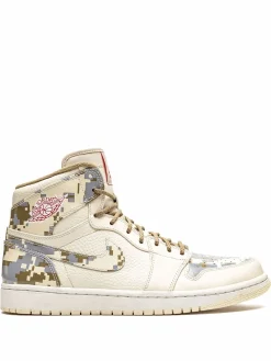 Air Jordan 1 Retro "Digi-Camo" sneakers Neutrals