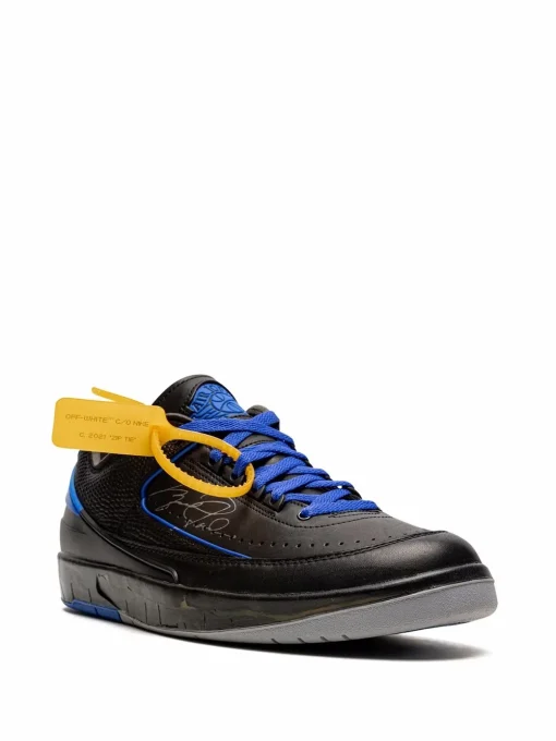 x Off-White Air Jordan 2 Retro Low OG SP "Black/Blue" sneakers -JDAN Sport 17371816 36769295 1000