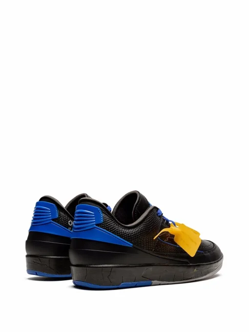 x Off-White Air Jordan 2 Retro Low OG SP "Black/Blue" sneakers -JDAN Sport 17371816 36770157 1000