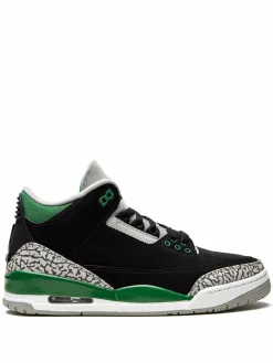 Air Jordan 3 Retro "Pine Green" sneakers Black