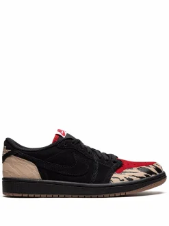 x Solefly Air Jordan 1 Low SP "Carnivore" sneakers Black