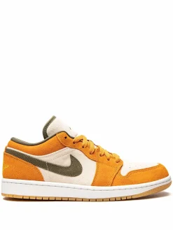 Air Jordan 1 Low SE "Light Curry" sneakers White