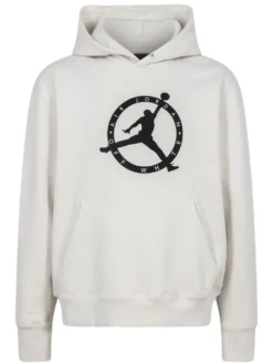 Jordan x Off-White logo-print hoodie