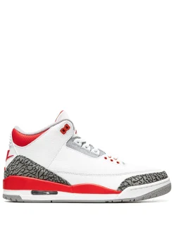 Air Jordan 3 Retro OG "Fire Red 2022" sneakers White