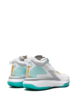Jordan Zion 1 "White/Dynamic Turquoise" sneakers -JDAN Sport 19161290 41897648 1000