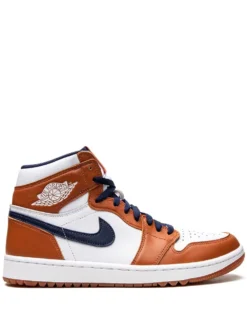 Air Jordan 1 Golf High "Eastside Golf - Burnt Sunrise" sneakers White