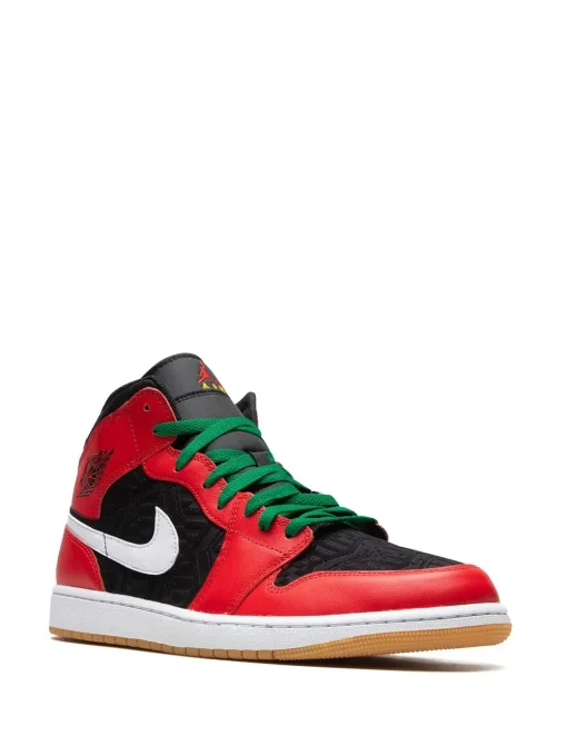 Air Jordan 1 Mid "Christmas 2022" sneakers Red -JDAN Sport 19475422 43409417 1000
