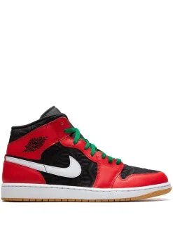 Air Jordan 1 Mid "Christmas 2022" sneakers Red