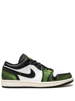 Air Jordan 1 Lose "Wear Away - Electric Green" sneakers Black