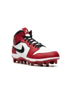 Air Jordan 1 Mid "Chicago" baseball cleats Red