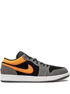 Air Jordan 1 Low "Vivid Orange" sneakers Black