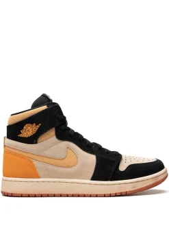 Air Jordan 1 High Zoom Air CMFT 2 "Muslin/Vivid Orange" sneakers Neutrals