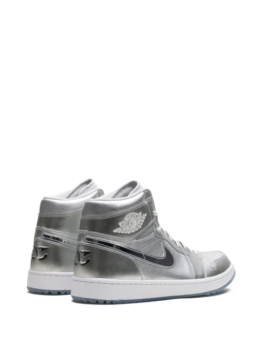 Air Jordan 1 High "Gift Giving" golf shoes Silver -JDAN Sport 22324749 52310692 1000