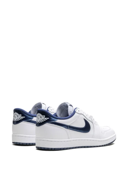 Air Jordan 1 Low 85 "Metallic Navy" sneakers White -JDAN Sport 22821149 52790608 1000