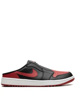 Air Jordan leather mules Red