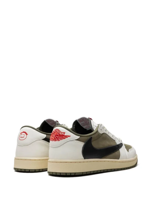 x Travis Scott Air Jordan 1 Low OG "Medium Olive" sneakers Neutrals -JDAN Sport 23139694 55315352 1000