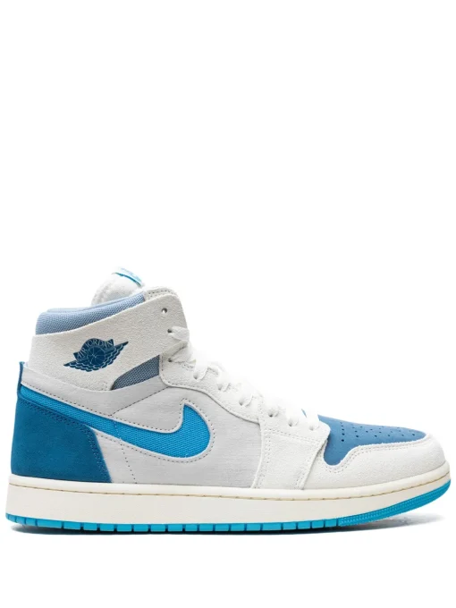 Air Jordan 1 High Zoom Air CMFT 2 "Dark Powder Blue" sneakers White -JDAN Sport 23785814 53893703 1000