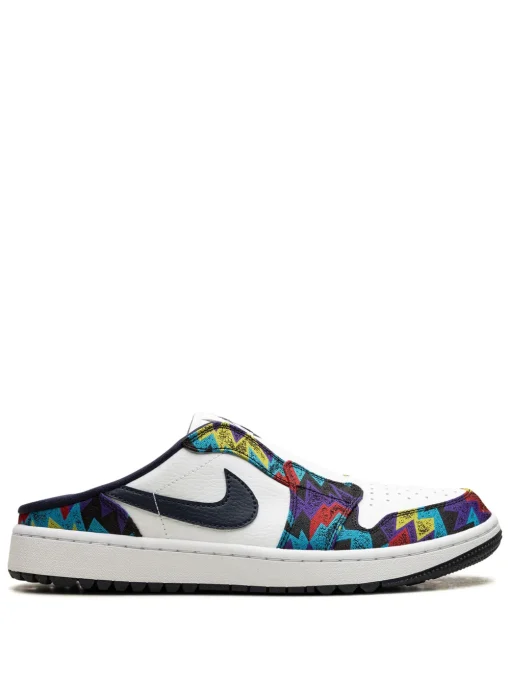Air Jordan 1 leather mules White -JDAN Sport 23870276 54221818 1000