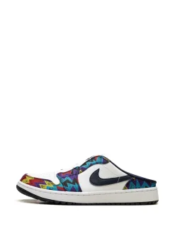 Air Jordan 1 leather mules White -JDAN Sport 23870276 54221828 1000