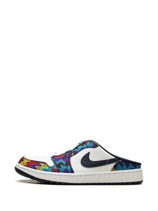 Air Jordan 1 leather mules White -JDAN Sport 23870276 54221828 1000